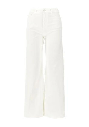 Emporio Armani buttoned trousers - White