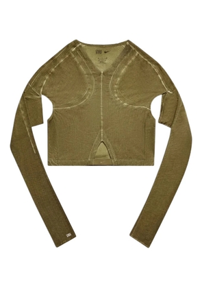 Nike x KNWLS cut-out top - Green