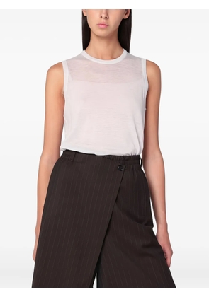 6397 sleeveless t-shirt - White