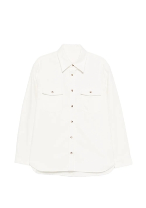 A.P.C. buttoned chest pocket shirt - Neutrals