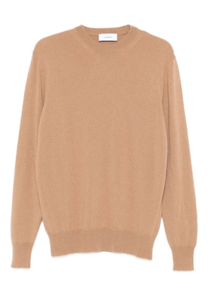 Lardini crew-neck sweater - Neutrals