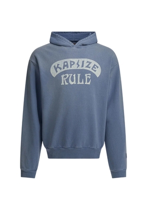 KAPITAL graphic hooded sweater - Blue