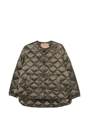 Max Mara quilted button jacket - Green