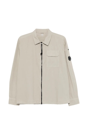 C.P. Company zipped lens shirt jacket - Neutrals