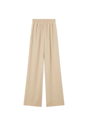 JOSEPH Nour high-rise wide-leg trousers - Neutrals