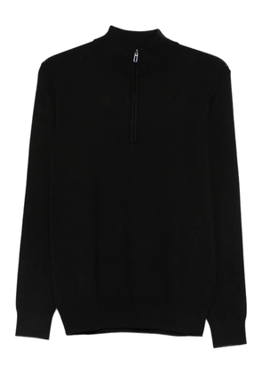 DIKTAT zip turtleneck sweater - Black