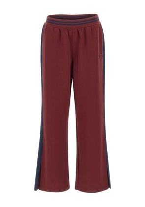 New Balance logo-appliqué track pants - Red