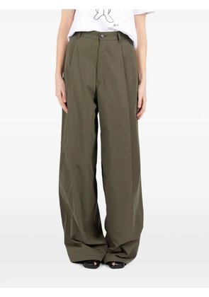 Société Anonyme pleated trousers - Green