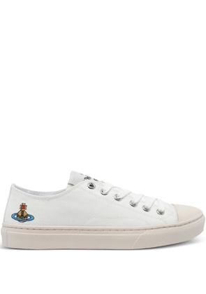Vivienne Westwood low-top logo sneakers - White