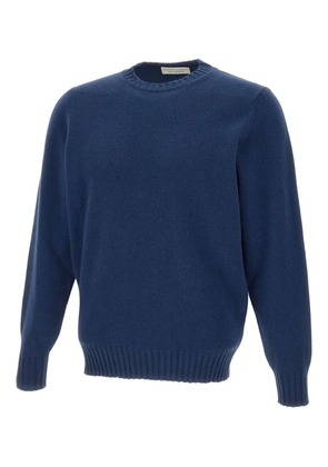 Filippo De Laurentiis ribbed crew-neck sweater - Blue
