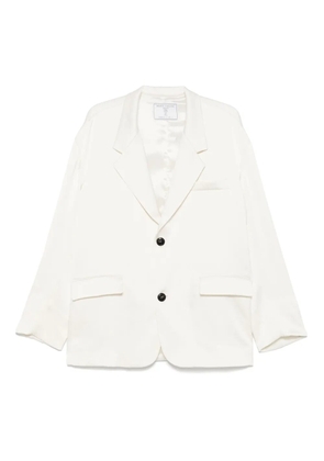 Société Anonyme single-breasted blazer - White