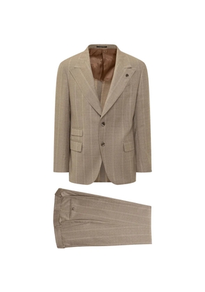 Gabriele Pasini striped single-breasted suit - Neutrals