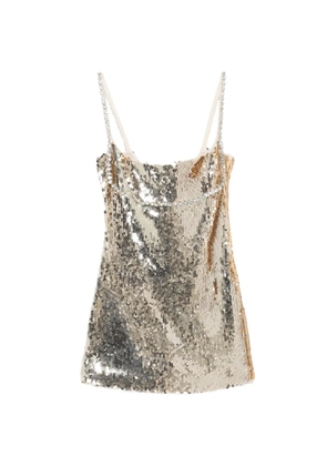 Retrofete sequin strap dress - Gold