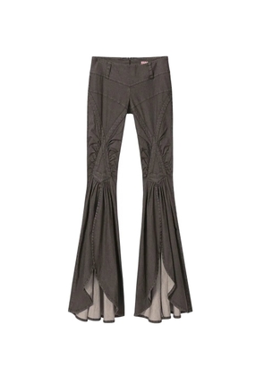 Miss Sixty ruched flared jeans - Black