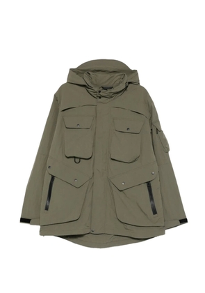 JG1 multi-pocket hooded jacket - Green