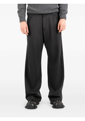 Société Anonyme Redcross wide-leg trousers - Black