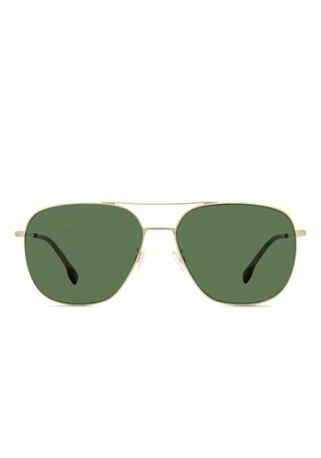 BOSS double-bridge sunglasses - Gold