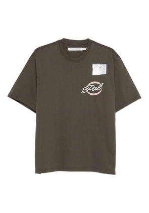 Pal Sporting Goods logo-print T-shirt - Brown