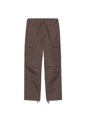 Carhartt WIP ankle-drawstring cargo pants - Brown