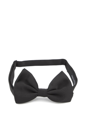 Tagliatore adjustable bow tie - Black