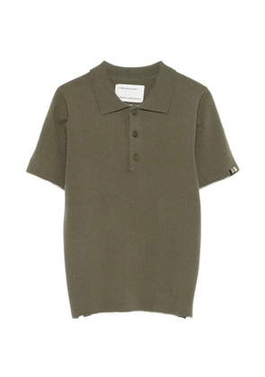 extreme cashmere Salamander collar polo shirt - Green
