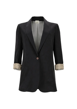 Alysi button blazer - Black