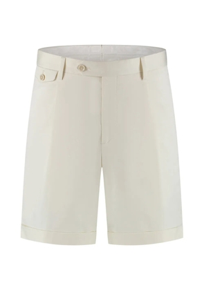Lardini button flap-pocket shorts - Neutrals