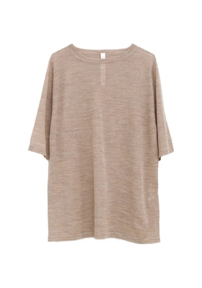 Lauren Manoogian crew-neck T-shirt - Neutrals