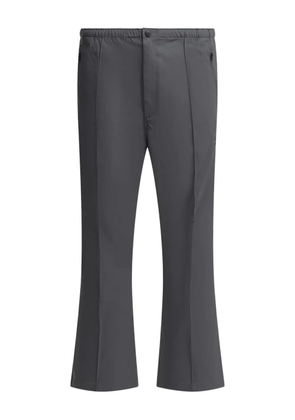 Needles elasticated-waistband logo-embroidered track pants - Grey