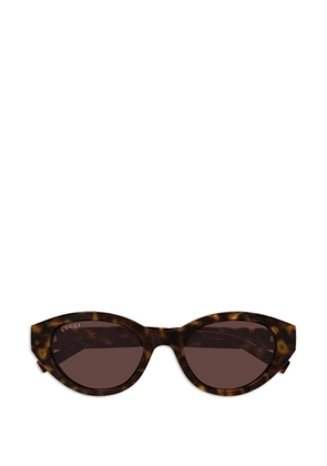 Gucci Eyewear cat-eye sunglasses - Brown