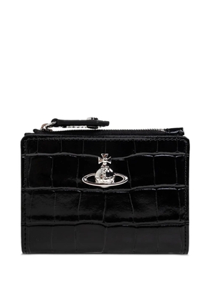 Vivienne Westwood embossed logo wallet - Black