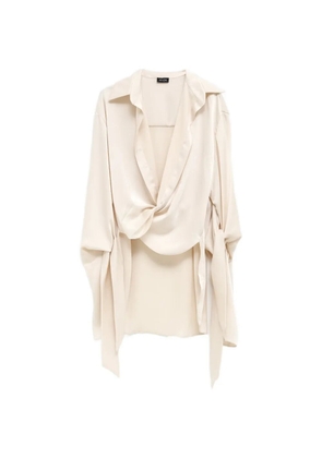 Atlein knot detail top - Neutrals