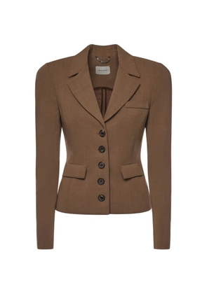 Magda Butrym buttoned blazer - Brown