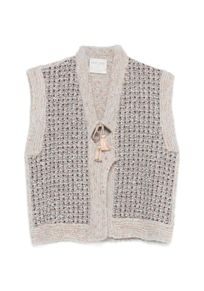 Forte Forte sleeveless cardigan - Grey