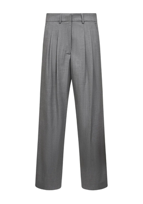 PT Torino pleated-front trousers - Grey