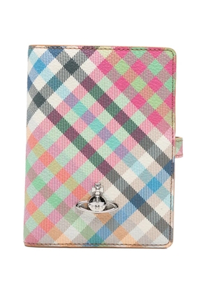 Vivienne Westwood plaid passport holder - Multicolour