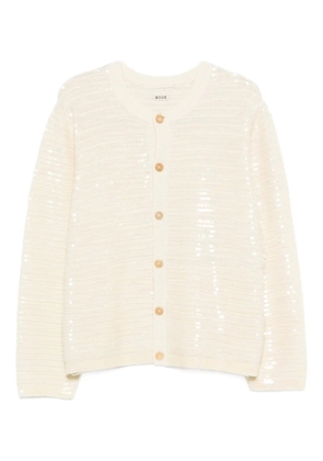 BODE Spotlight wool button cardigan - Neutrals