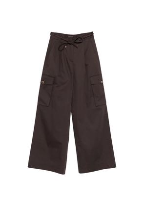 Agnona brown cargo pants