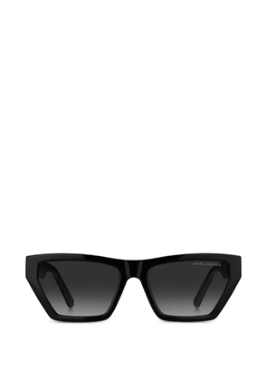 Marc Jacobs Eyewear logo geometric sunglasses - Black