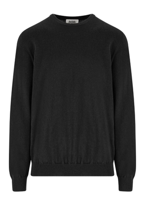 ALPHA STUDIO crew-neck cashmere sweater - Black
