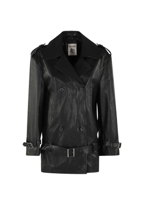 Semicouture Lara double-breasted jacket - Black