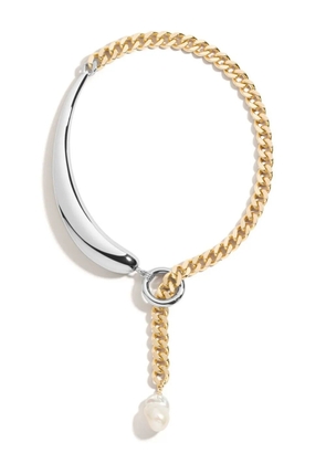 DEMARSON New York Maude chain necklace - Silver