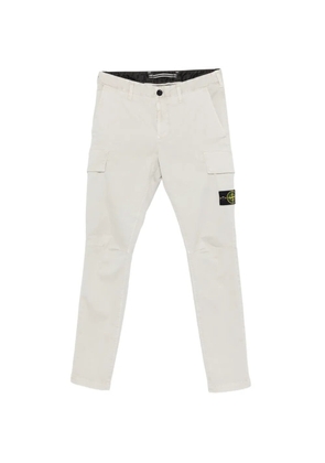 Stone Island logo-patch trousers - Grey