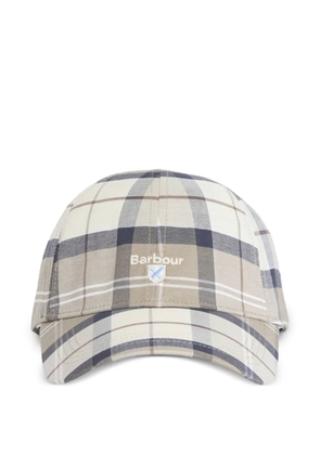 Barbour tartan cap - Neutrals