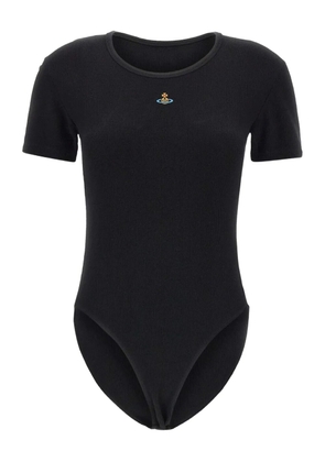 Vivienne Westwood embroidered-logo T-shirt - Black