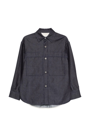 Jil Sander button flap-pocket shirt - Blue
