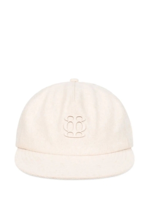 ROUGH. patch-emblem baseball cap - Neutrals