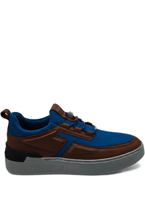 Tod's neoprene panelled sneakers - Blue