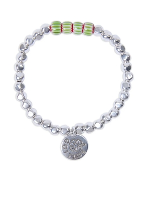 Gottlob elastic beaded bracelet - Silver