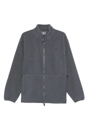 New Balance High Pile zip-fastening jacket - Blue